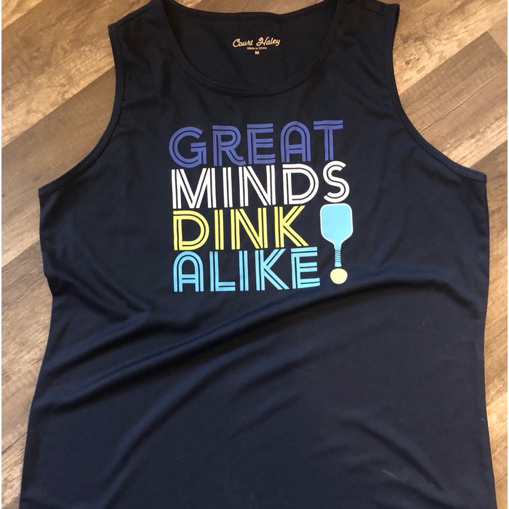 - Great Minds Dink Alike Tank Top M